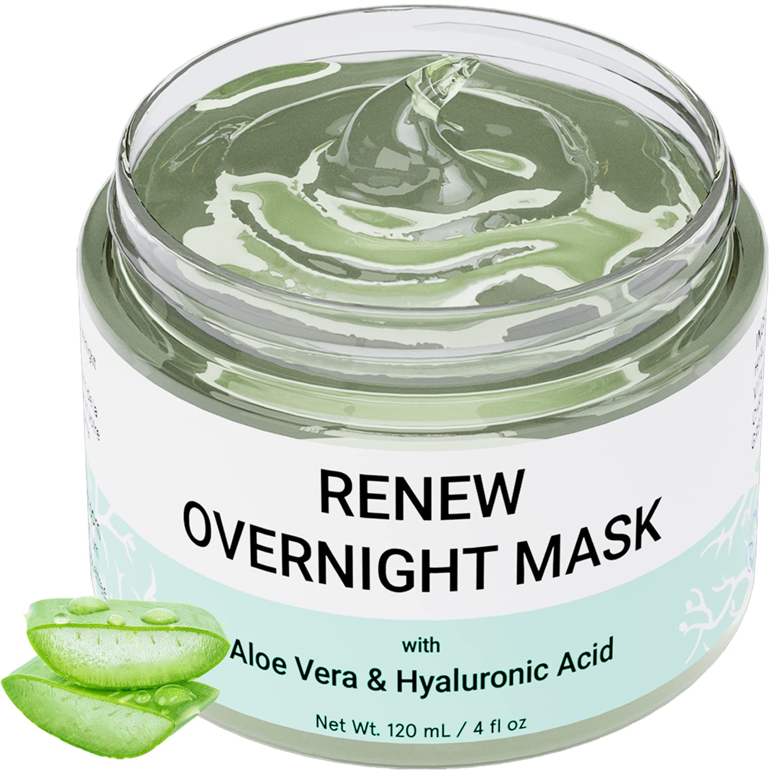 Doppeltree RENEW Overnight Facial Mask with Aloe Vera Gel & Hyaluronic Acid